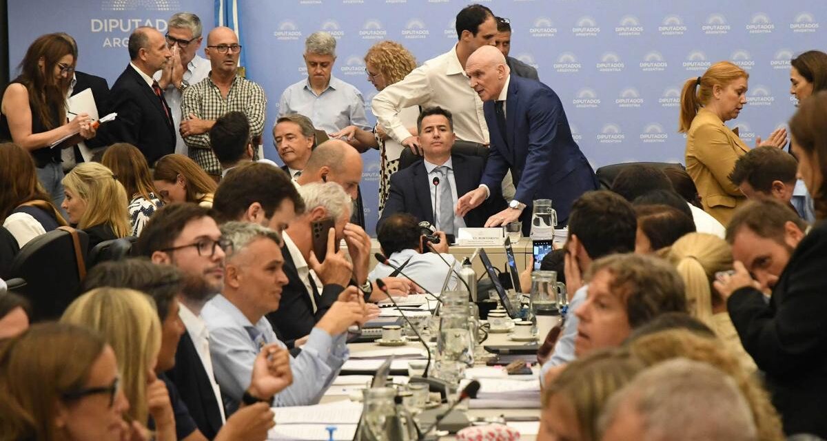 Ley «Bases»: El oficialismo logró emitir dictamen de mayoría
