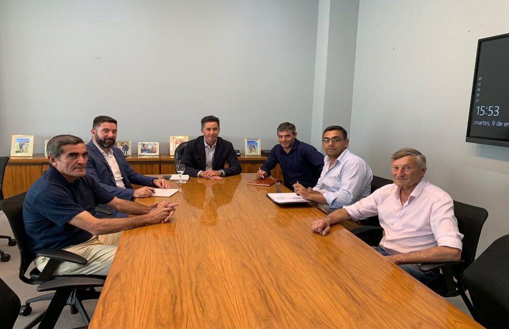 Manuel Calvo se reunió con intendentes del departamento General Roca
