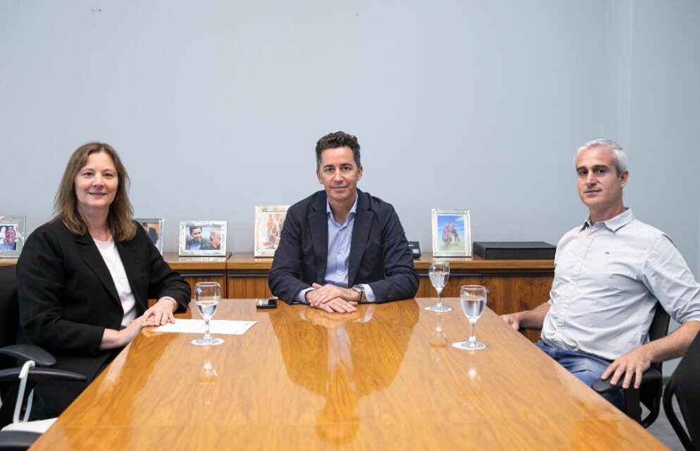 Intendentes de Río Primero, General San Martín y General Roca se reunieron con el ministro Manuel Calvo