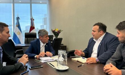 Nueva ley de seguridad: Lucchesi se reunió con Quinteros