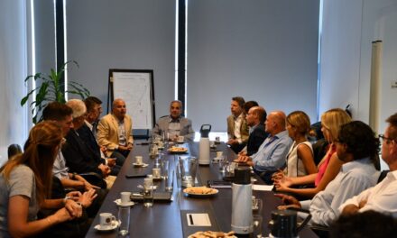 El presidente de la Agencia ProCórdoba mantuvo un encuentro con empresarios de San Francisco