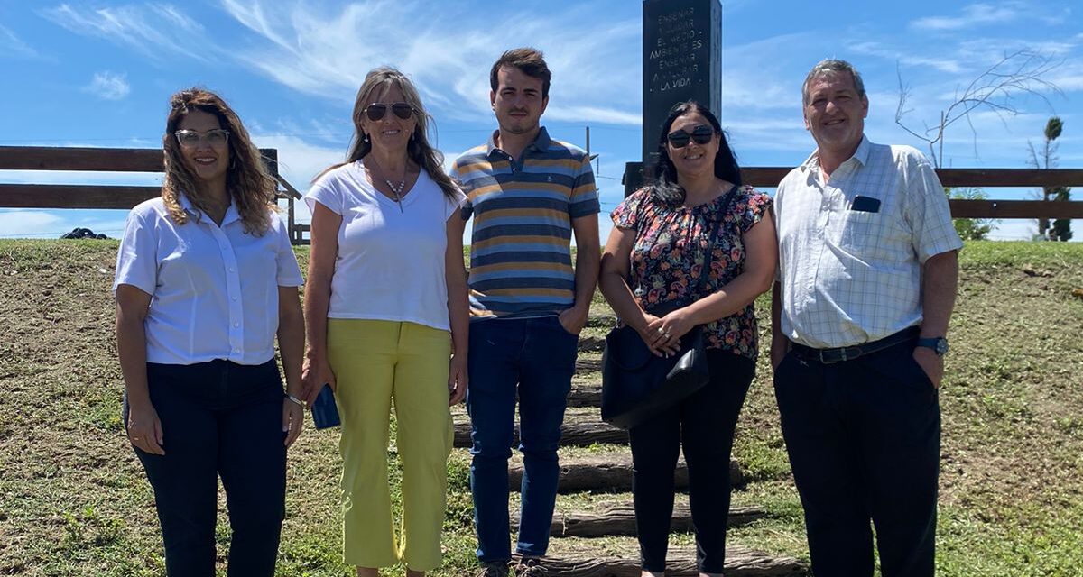 La intendenta de La Carlota visitó el Complejo Ambiental de General Deheza