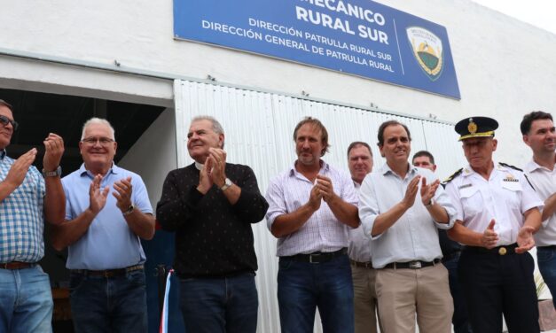 Río Cuarto: se inauguró el primer taller mecánico para patrullas rurales