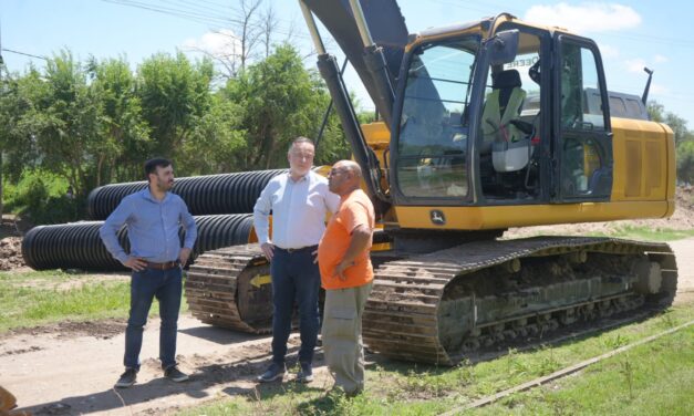 Villa María: Accastello supervisó diversos frentes de obra y destacó que «los barrios son prioridad»