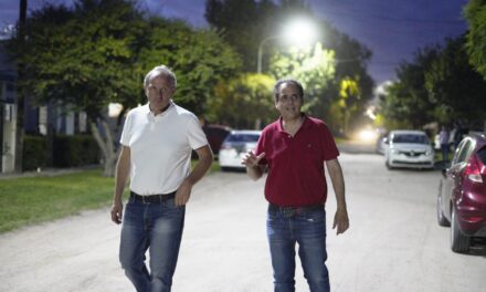 Río Cuarto: Habilitan más luminarias y el 90% de la ciudad ya cuenta con tecnología LED