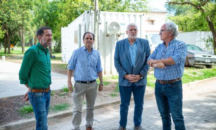 Parque Sur en Río Cuarto: avanzan las obras de la segunda etapa