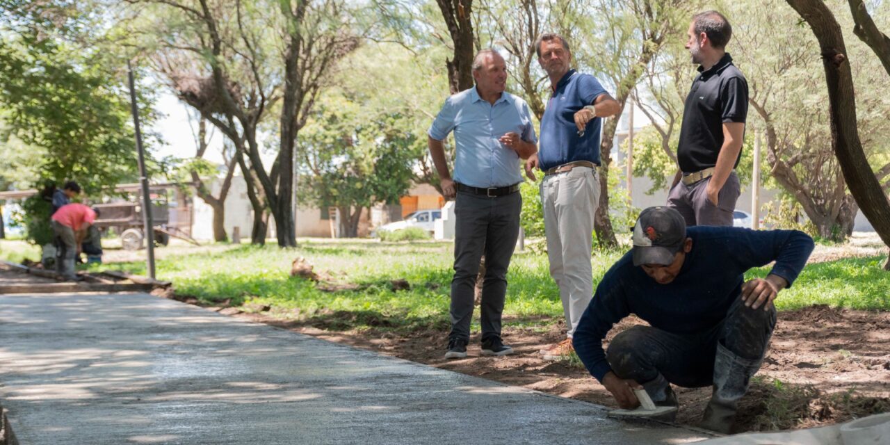 Presupuesto Participativo: se construye un nuevo circuito saludable a orillas del Arroyo Río Limay