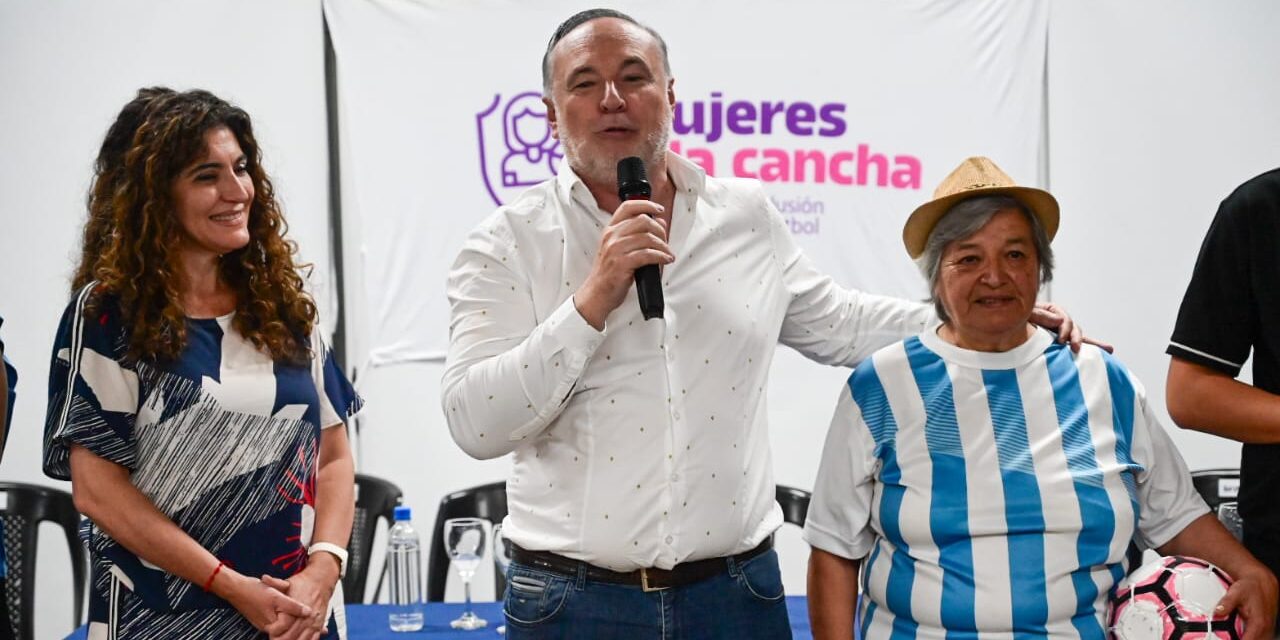 Villa Maria: Se presentó el Programa «Mujeres a la Cancha»