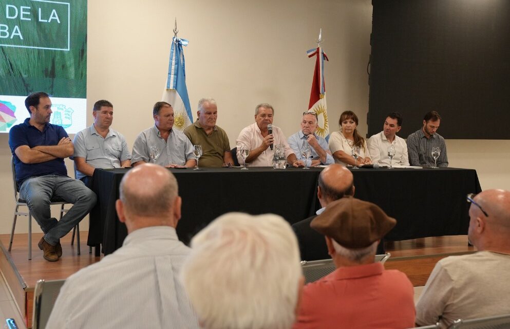 Busso se reunió con los Consorcios Camineros y la Comisión de Enlace