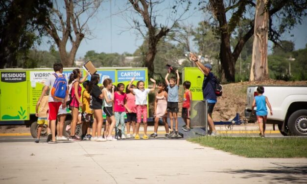 Río Tercero: Promueven actividades en la Escuela de Verano para concientizar sobre el reciclado