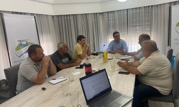 Carnerillo: gestiones para la puesta a punto de la nueva planta cloacal