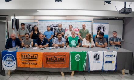 Gremios estatales anunciaron una jornada nacional de lucha «en defensa del empleo público»