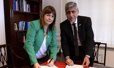 La Provincia firmó un convenio de cooperación con el Ministerio de Seguridad de la Nación