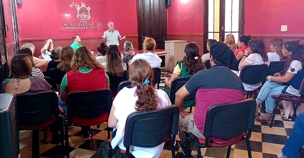 Alejandro Roca: la Municipalidad invirtió 6 millones de pesos en arreglos y mantenimiento de escuelas