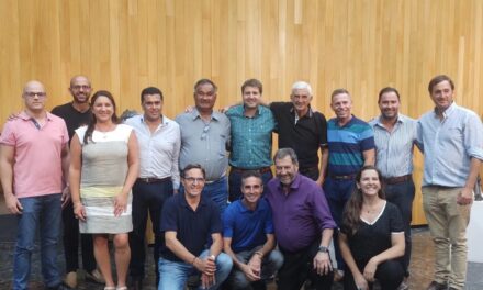 Intendentes de la UCR de Marcos Juárez fueron recibidos por Gvozdenovich