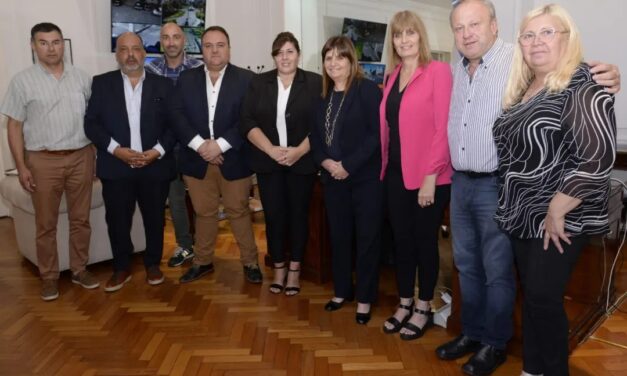 Intendentes del sur provincial mantuvieron un encuentro con Patricia Bullrich