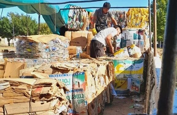 Sampacho envió más de 11 toneladas de sólidos secos para reciclaje