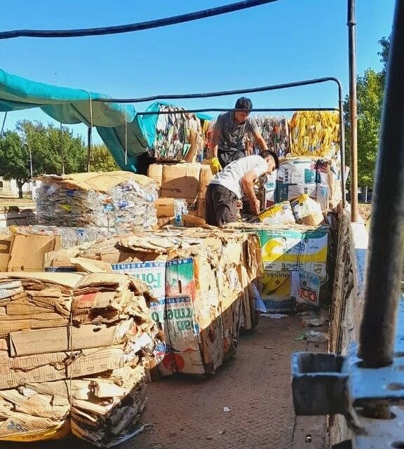 Sampacho envió más de 11 toneladas de sólidos secos para reciclaje