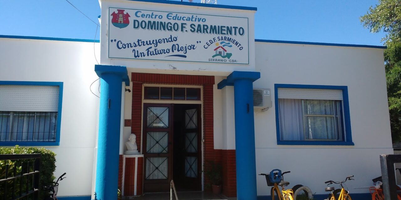 Serrano: culminaron obras en centros educativos