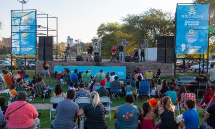 Comenzó la 11° edición de los ciclos musicales en la costanera de Río Cuarto