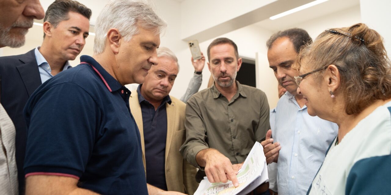 Junto a Llamosas y De Rivas, Llaryora anunció $ 100 millones para obras en la Maternidad