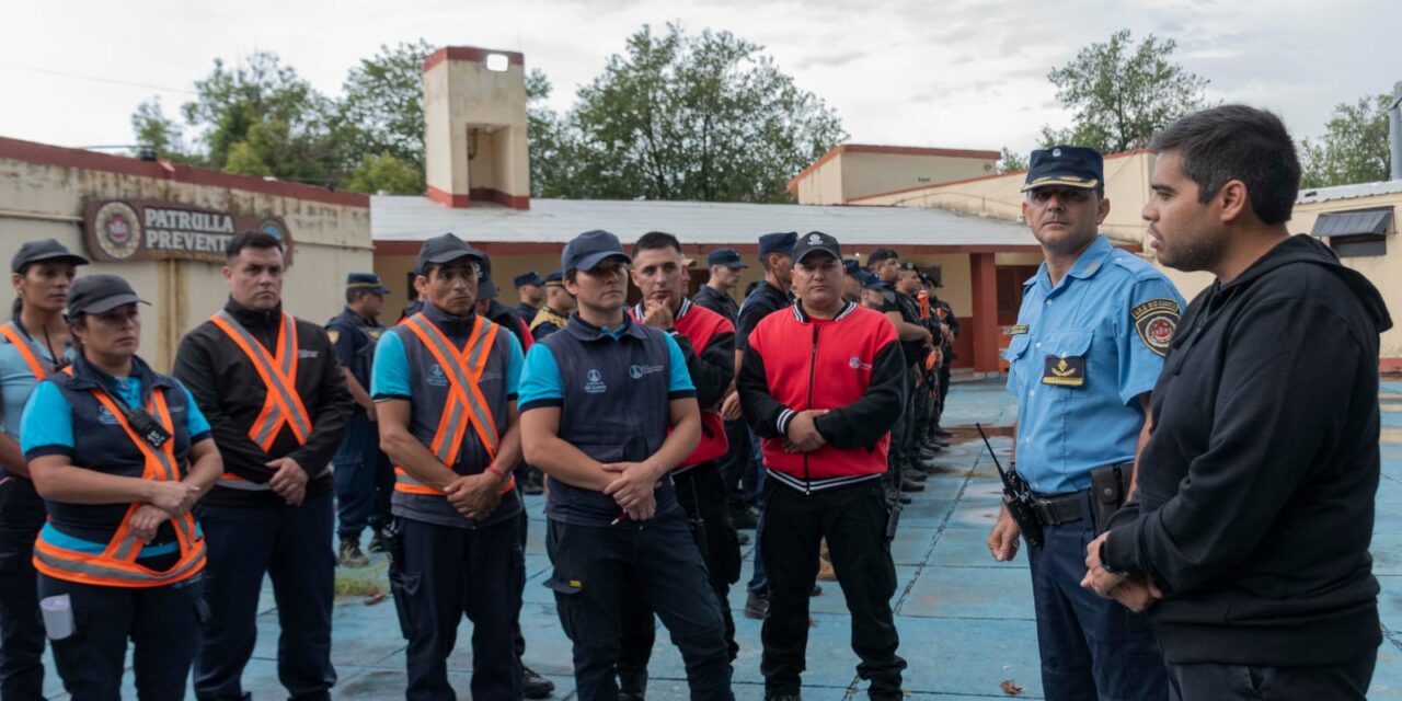 Seguridad: gran despliegue de recursos en un nuevo operativo de prevención en Río Cuarto
