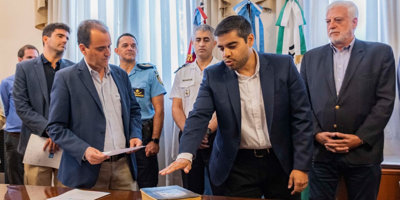 Río Cuarto: Asumió Maldonado como Secretario de Prevención y Convivencia