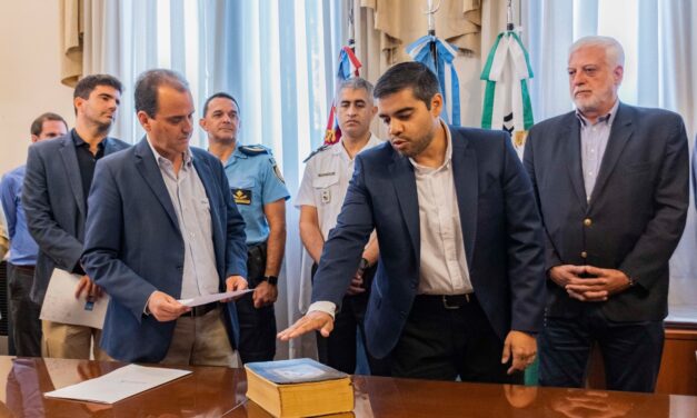 Río Cuarto: Asumió Maldonado como Secretario de Prevención y Convivencia