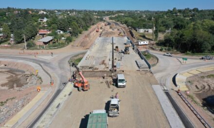 Autovía Punilla, con tres frentes de obra activos y un avance del 83 por ciento