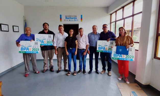 Buchardo: productores locales recibieron un reconocimiento a las Buenas Practicas Agrícolas