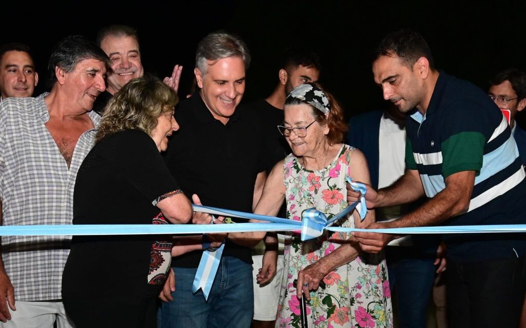 Río Segundo: Llaryora habilitó obras y anunció más inversiones en infraestructura