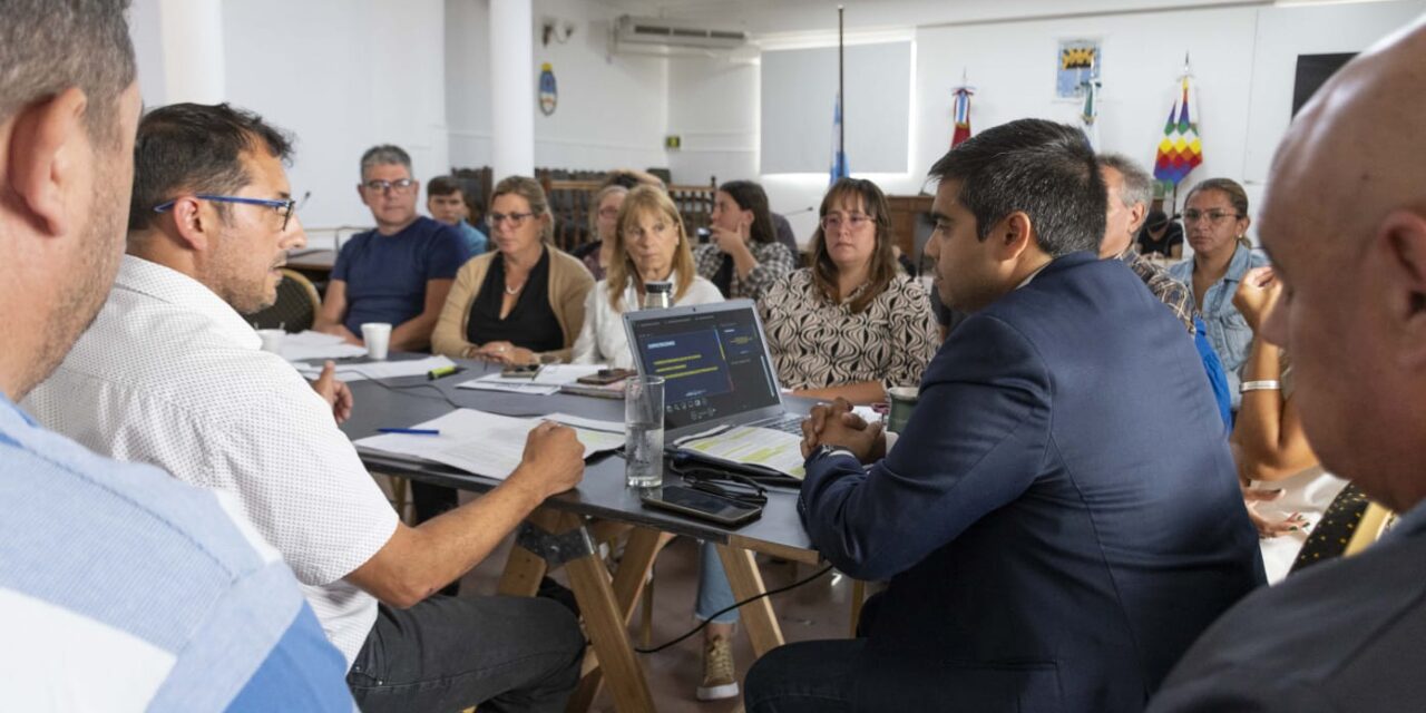 Reunión de comisiones en el Concejo Deliberante para avanzar en la Adhesión a la Ley provincial de Seguridad