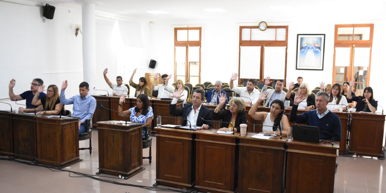 El Concejo Deliberante de Río Cuarto aprobó la adhesión a la Ley de Seguridad Pública