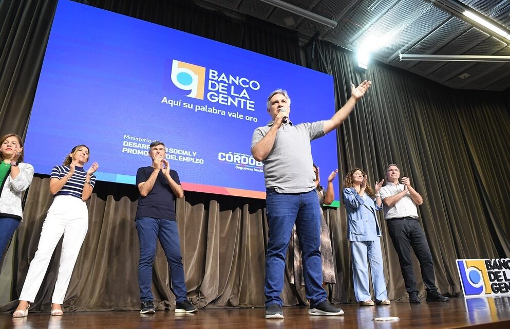 Con aportes del Banco de la Gente, la Provincia potencia el desarrollo de emprendimientos locales