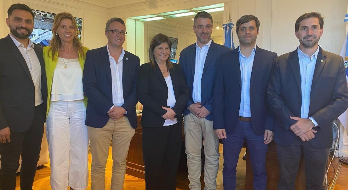 Intendentes del nuevo Ente «G6» se reunieron con la ministra Bullrich
