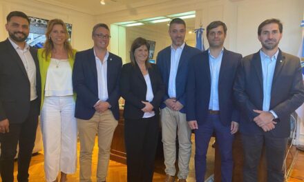 Intendentes del nuevo Ente «G6» se reunieron con la ministra Bullrich