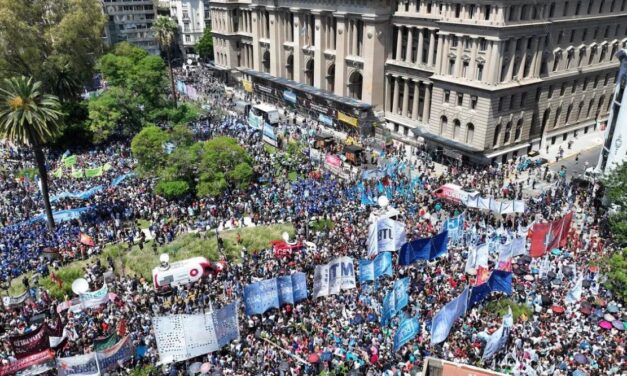La CGT repudió el operativo de seguridad en Congreso y exigió el cese de la represión