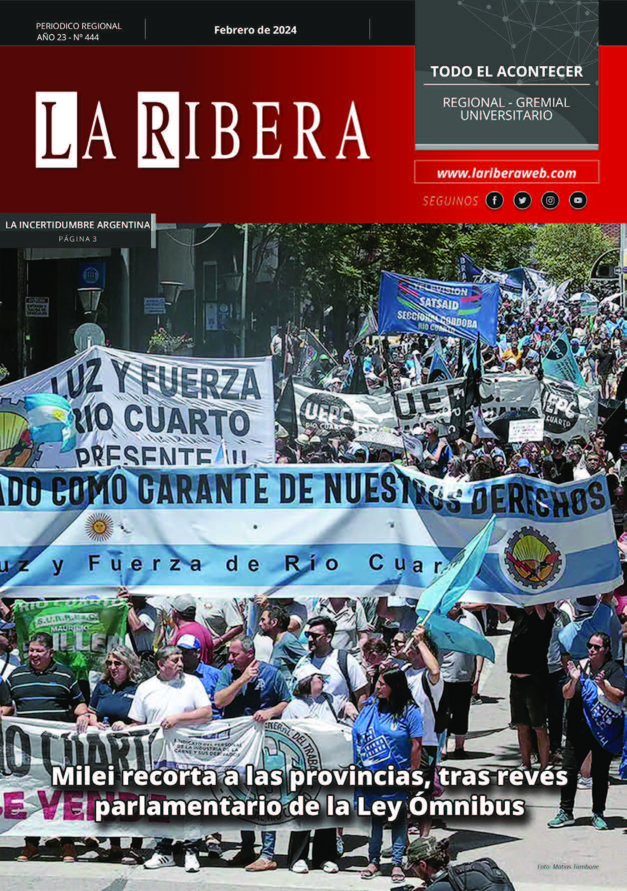 La Ribera en versión impresa (PDF)