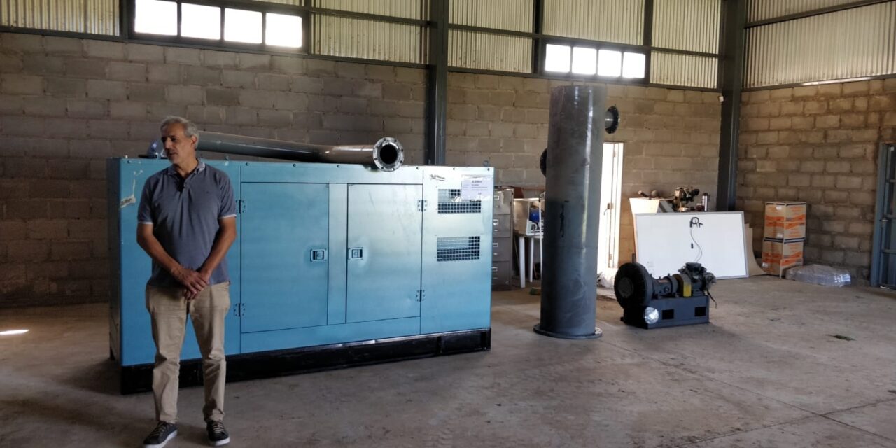 Llegó al campus de la UNRC un nuevo equipamiento para el desarrollo energético