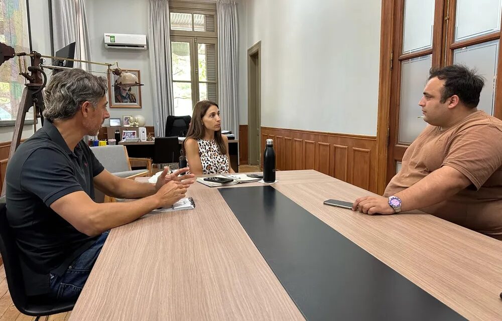 Las Higueras: Lucchesi se reunió con la Ministra de Ambiente de la provincia