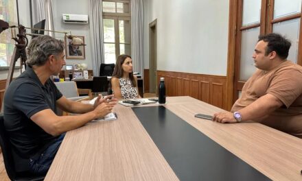 Las Higueras: Lucchesi se reunió con la Ministra de Ambiente de la provincia