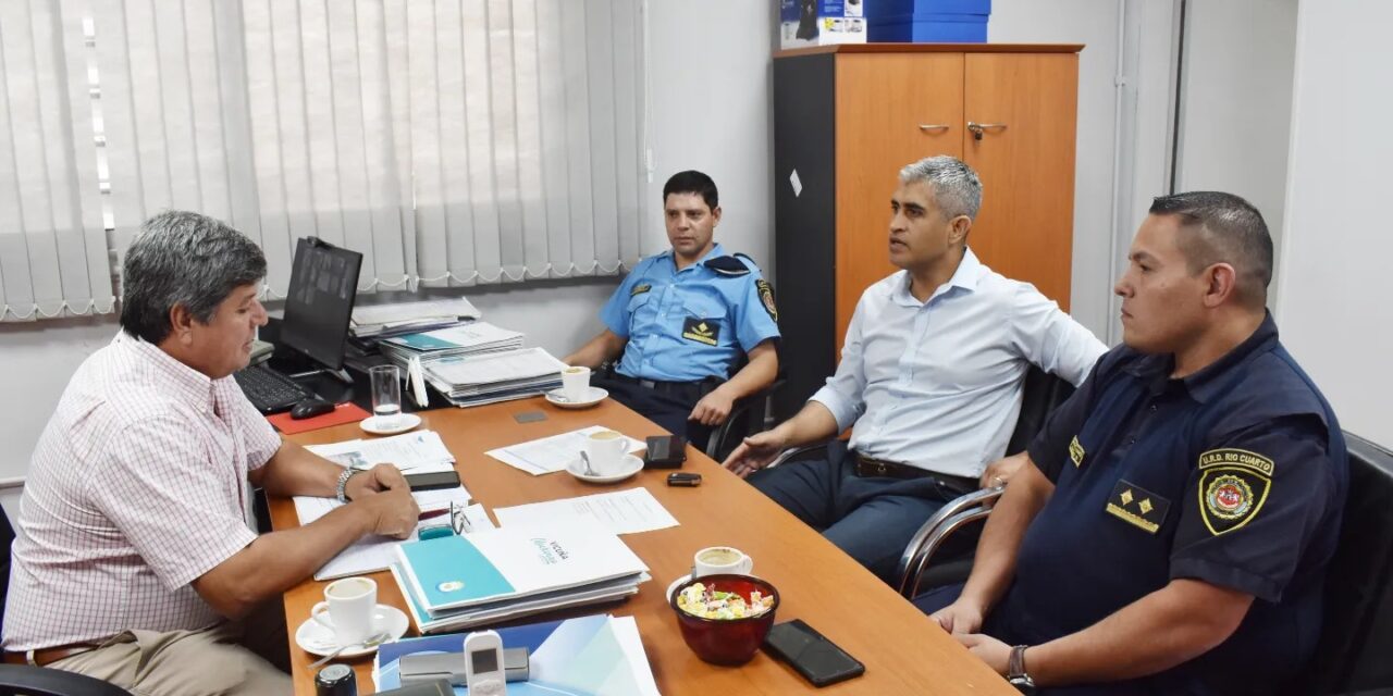 Mackenna: Casari se reunió con el jefe de la Unidad Departamental por seguridad