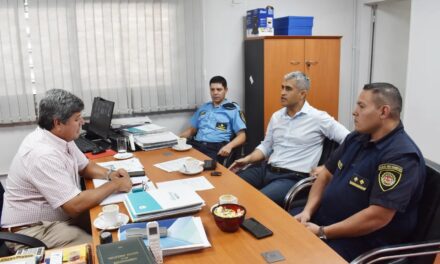 Mackenna: Casari se reunió con el jefe de la Unidad Departamental por seguridad