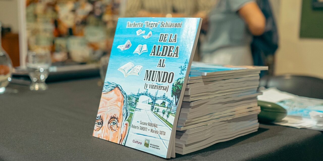 Adelia María: se presentó el libro que narrá la historia de Norberto «Negro» Schiavoni