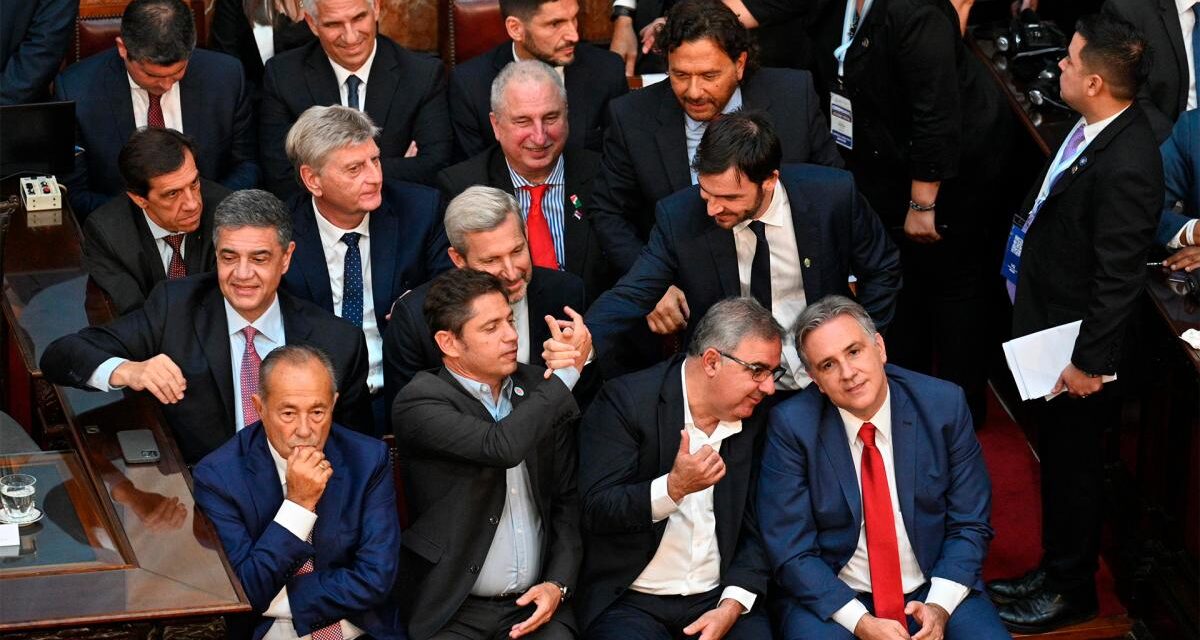 El Gobierno se reunierá con los gobernadores por etapas