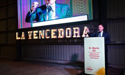 En Hernando, Martín Gill acompañó a la cooperativa La Vencedora en la inauguración de una nueva planta de acopio