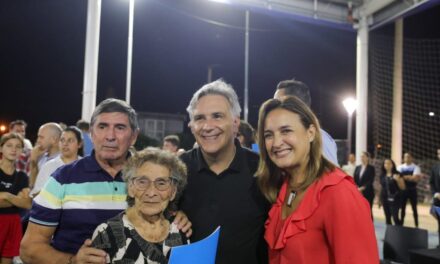 En Estación Juárez Celman, Llaryora anunció obras de pavimento por $200 millones