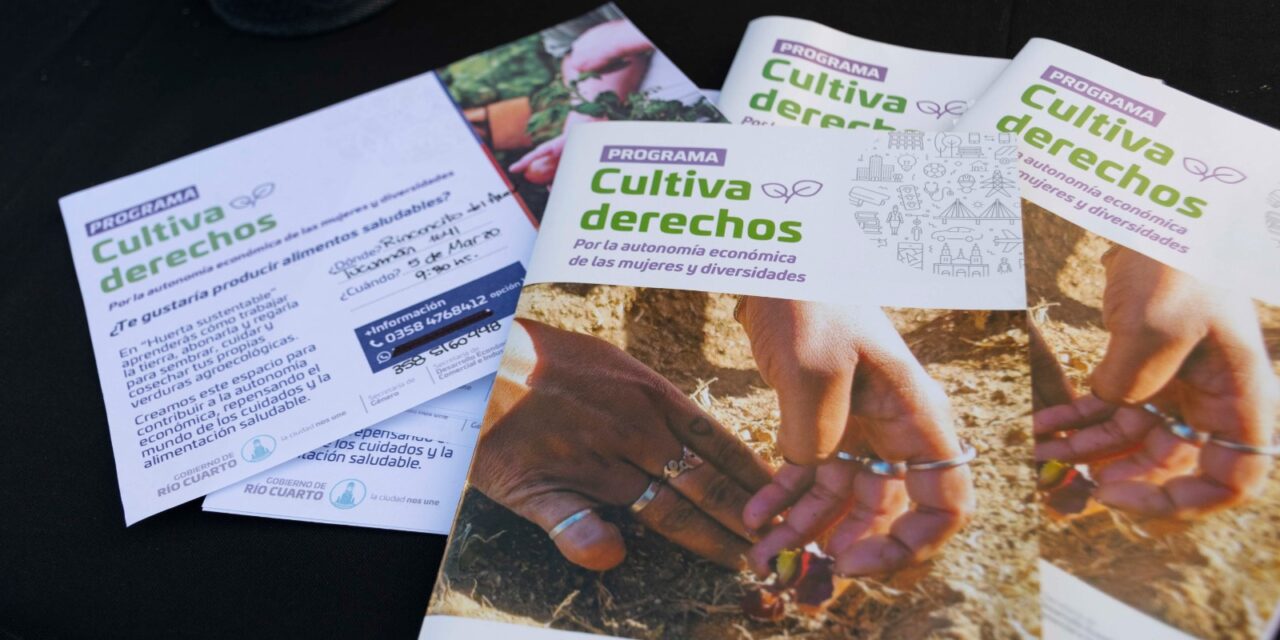 Río Cuarto: destacan la consolidación del programa «Cultiva Derecho»