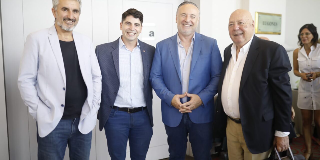 Accastello participó del almuerzo de trabajo de la Fundación Mediterránea