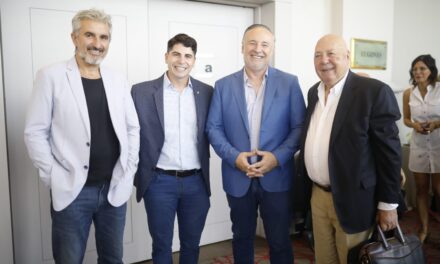 Accastello participó del almuerzo de trabajo de la Fundación Mediterránea